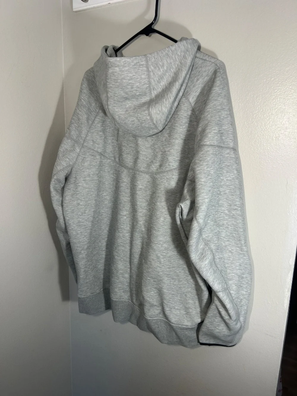 Nike Sportswear Tech Fleece Full-Zip Hoodie Heather Grey FB7921-063 Size 2XL NEW